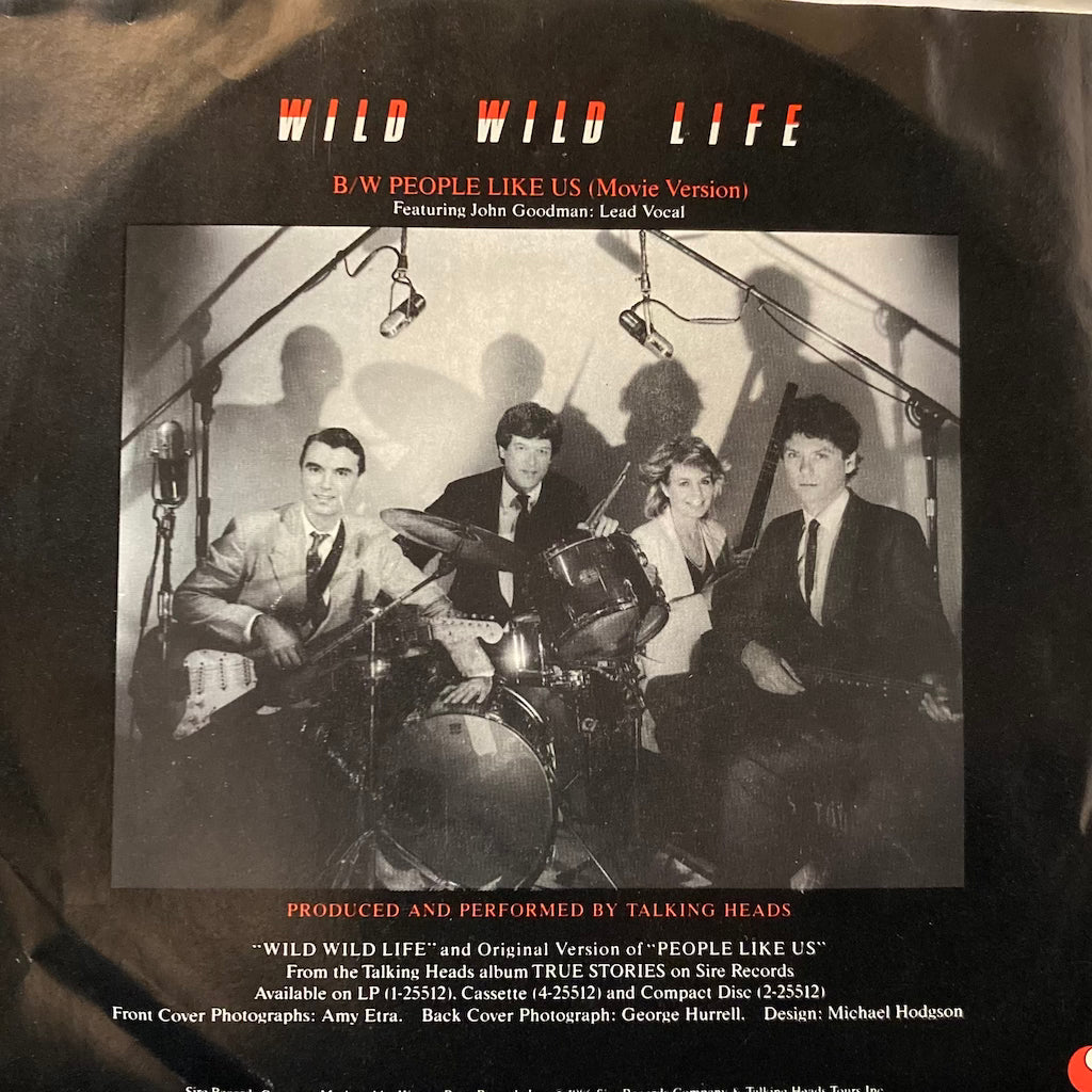 Talking Heads - Wild Wild Life 7"