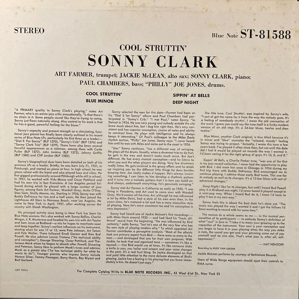 Sonny Clark - Cool Struttin'