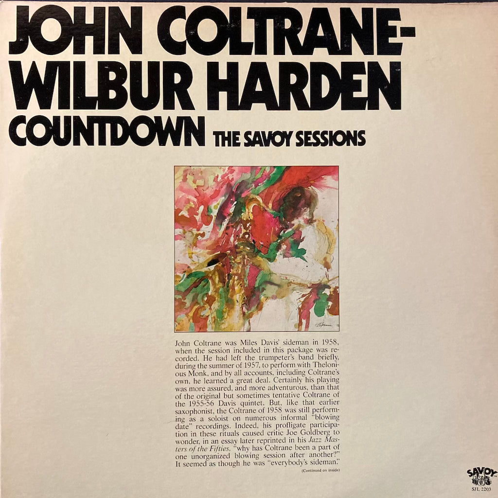 John Coltrane / Wilbur Harden - Countdown, The Savoy Sessions