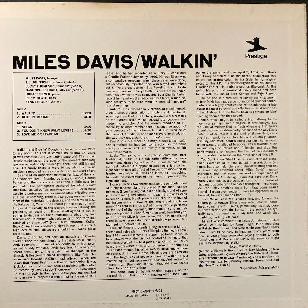 Miles Davis All Stars - All Walkin'