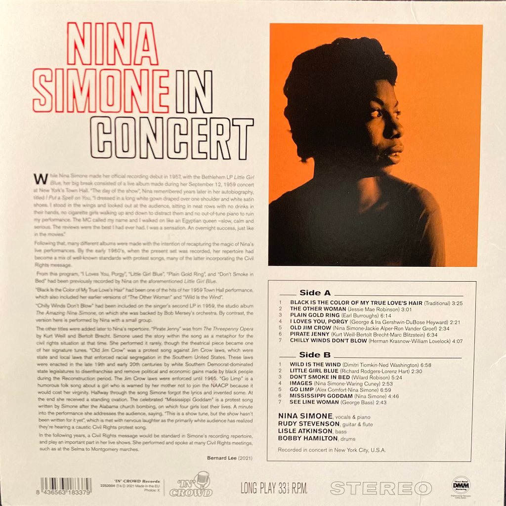 Nina Simone - In Concert