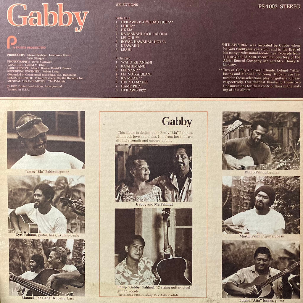 Gabby Pahinui - Gabby