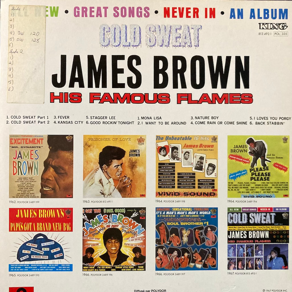 James Brown and His Famous Flames - Cold Sweat