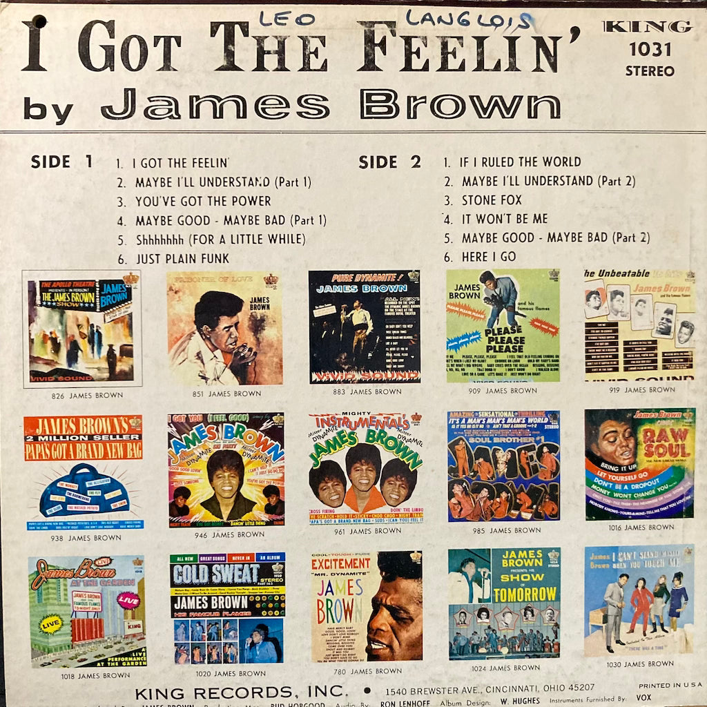 James Brown - I Got The Feelin'