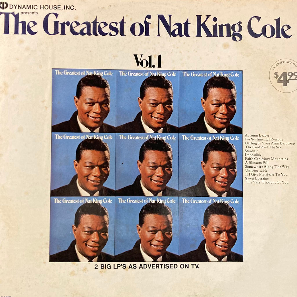 Nat King Cole - The Greatest of Nat King Cole Vol 1