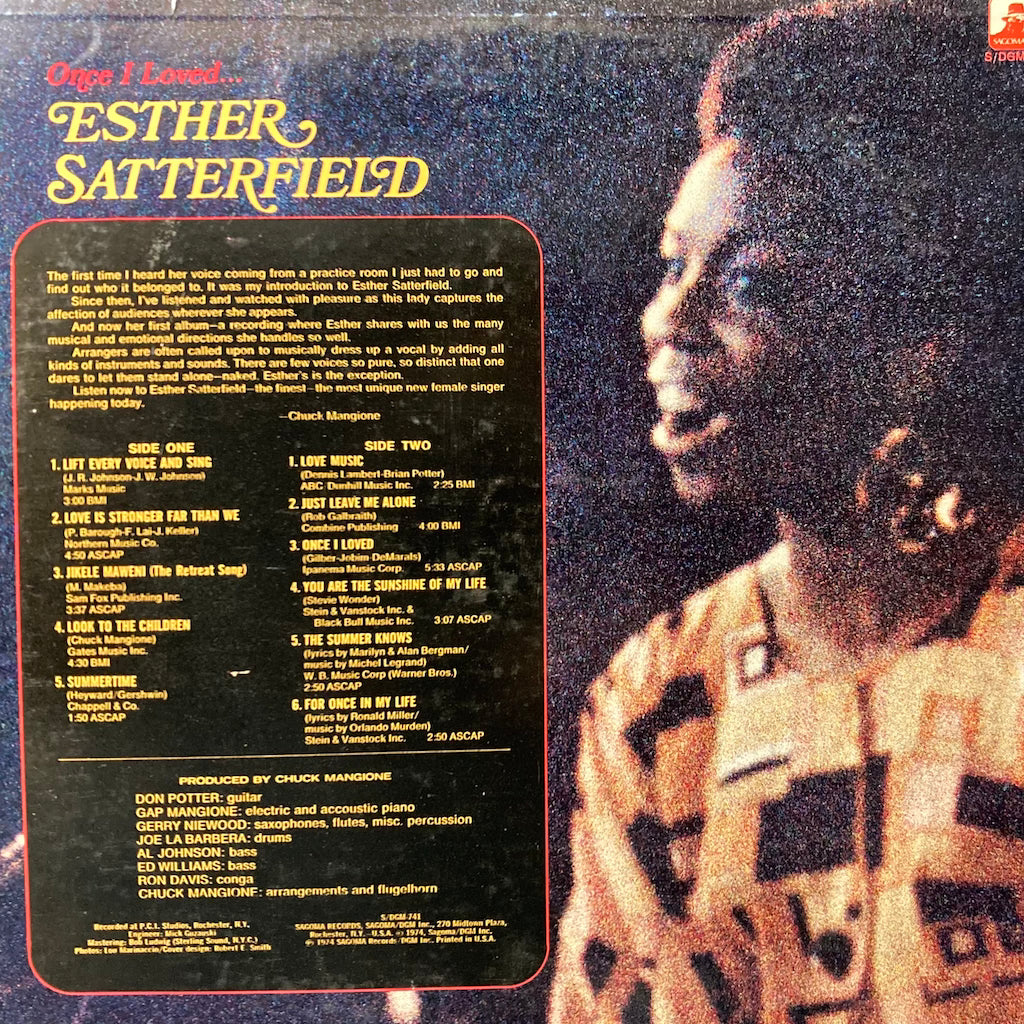 Esther Satterfield - Once I Loved...