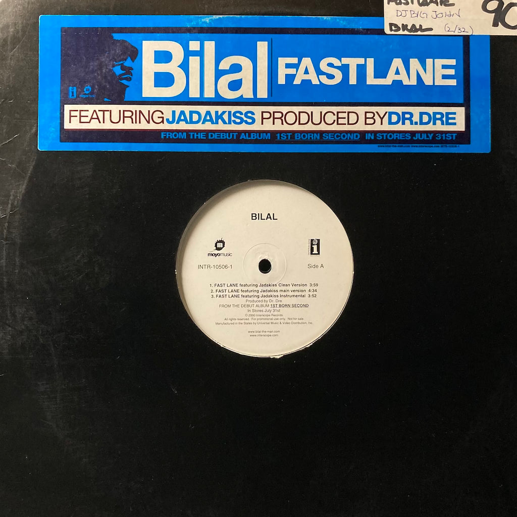 Bilal - Fast Lane [12"]