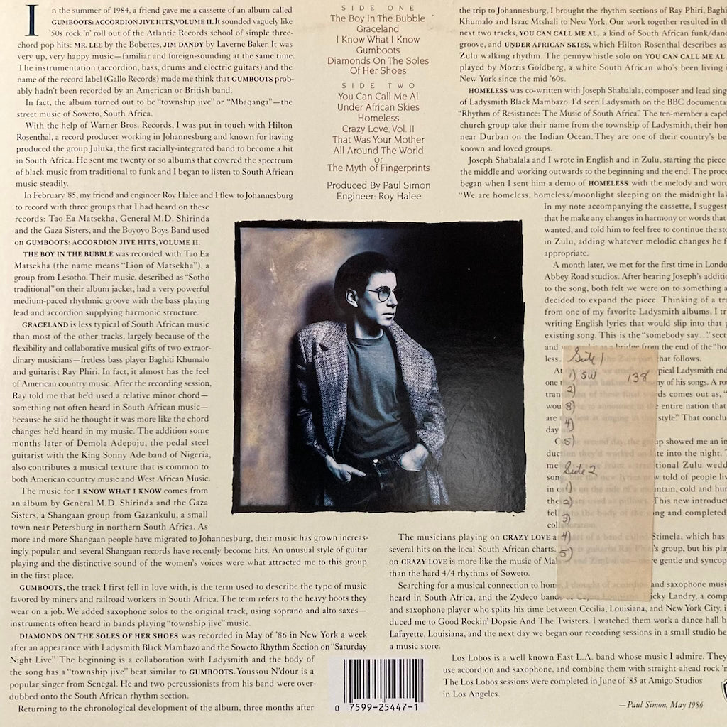 Paul Simon - Graceland