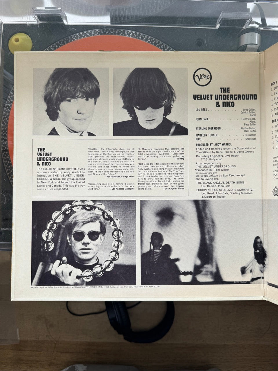 The Velvet Underground & Nico – S/T [Original 1967, Promo, White Label]