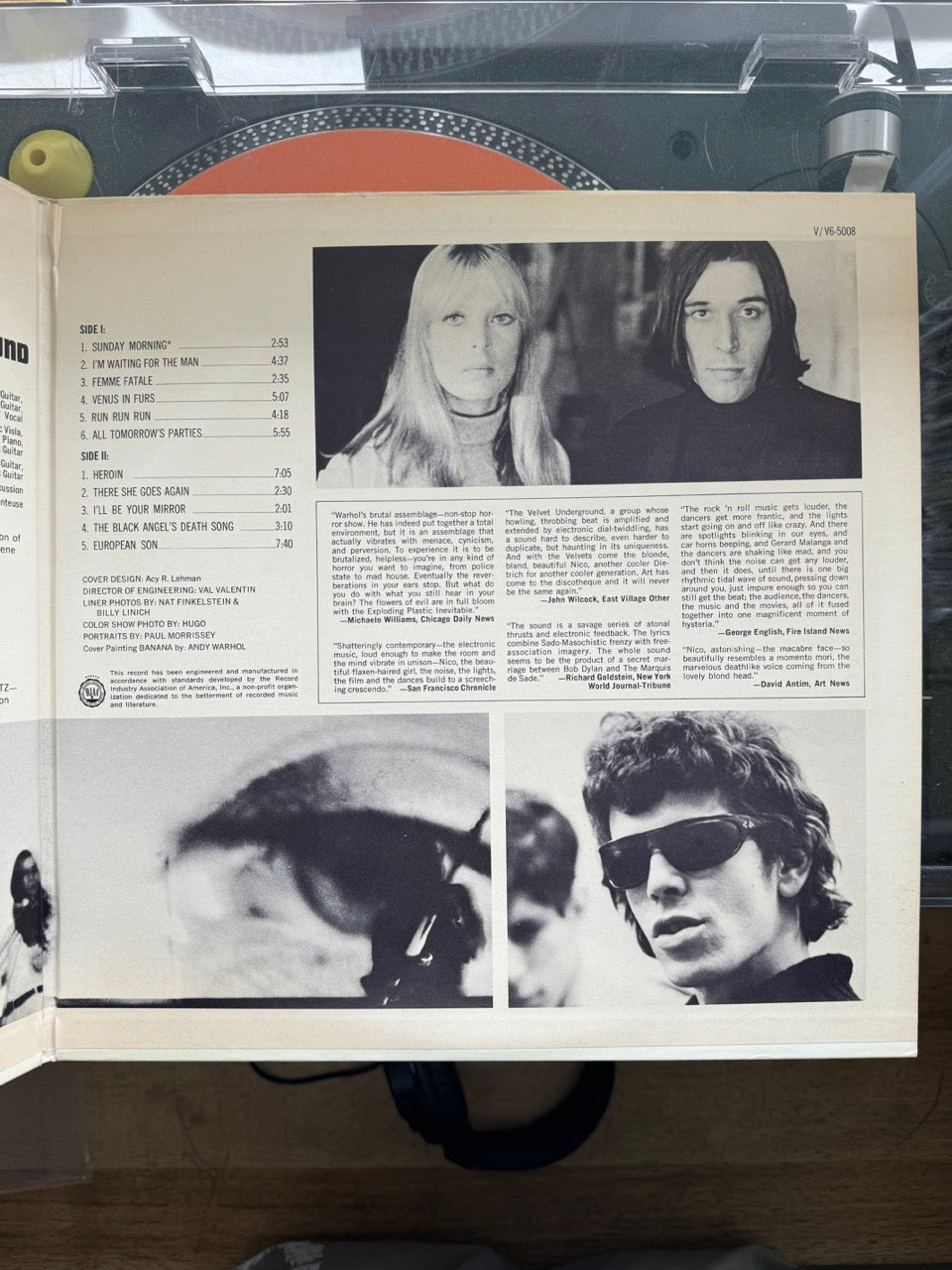 The Velvet Underground & Nico – S/T [Original 1967, Promo, White Label]