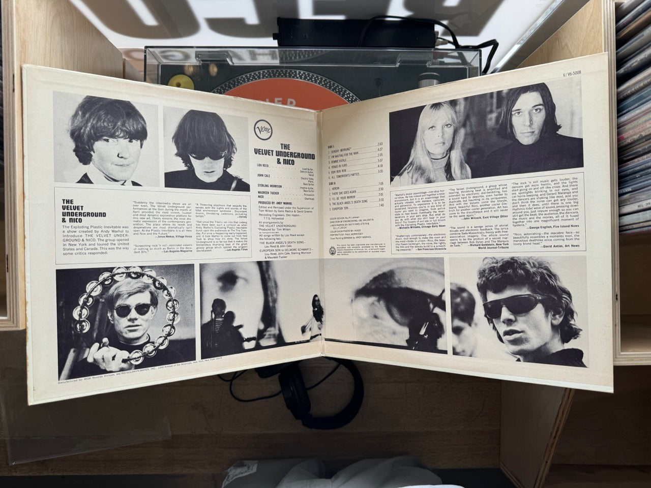 The Velvet Underground & Nico – S/T [Original 1967, Promo, White Label]