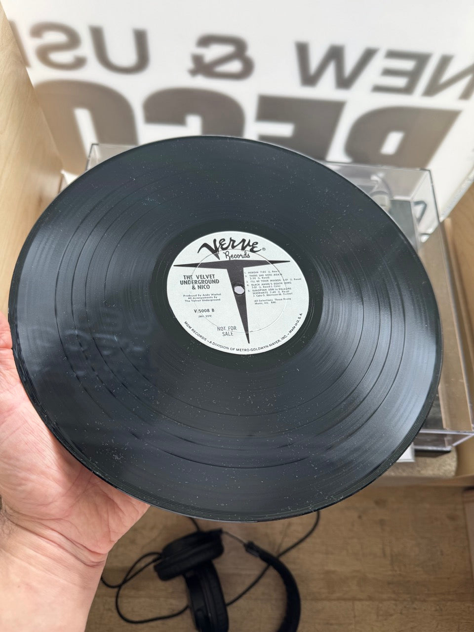 The Velvet Underground & Nico – S/T [Original 1967, Promo, White Label]