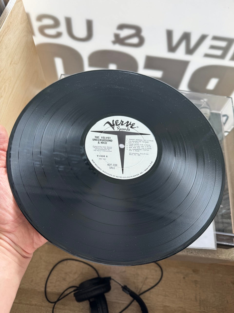 The Velvet Underground & Nico – S/T [Original 1967, Promo, White Label]