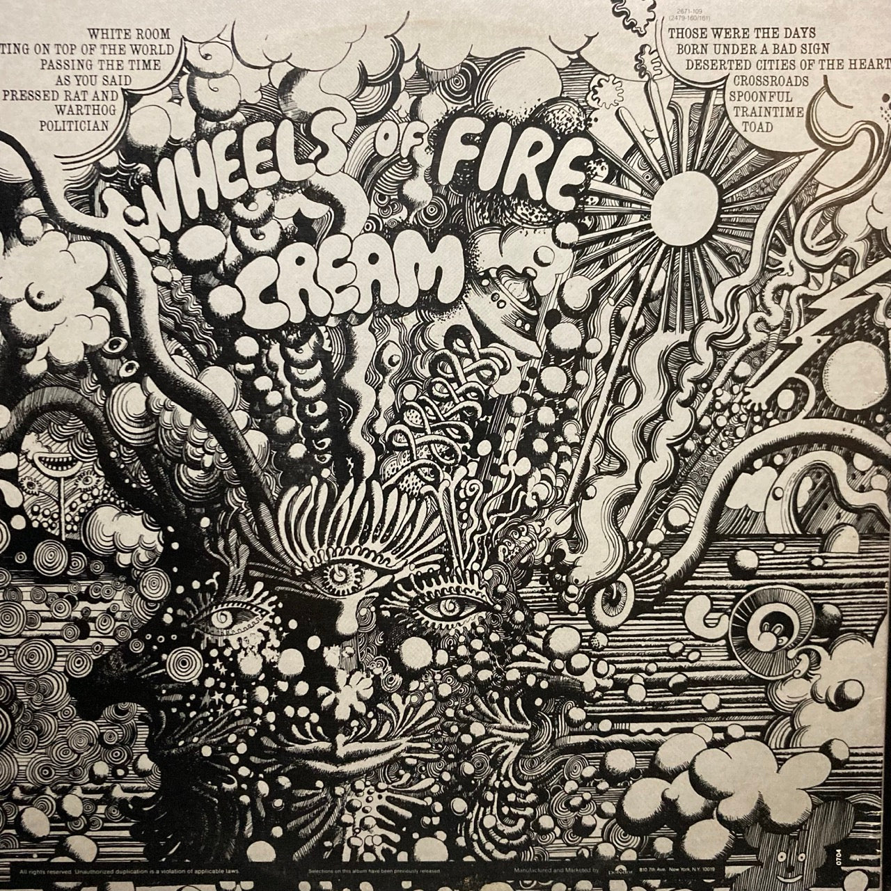 Cream - Wheels of Fire [2LP]