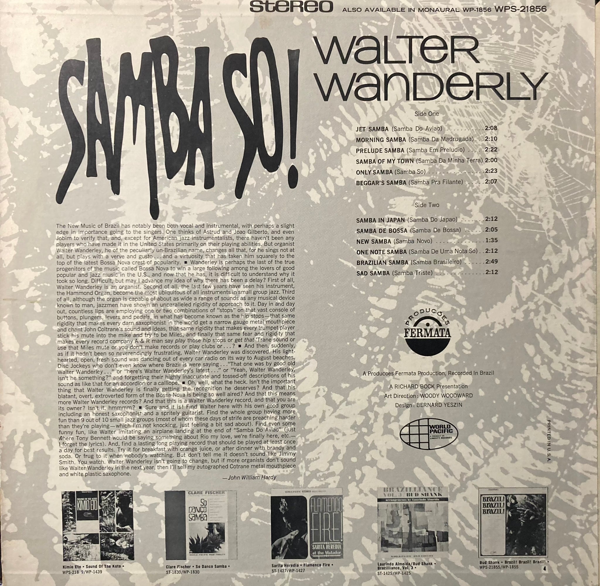 Walter Wanderley - Samba So!