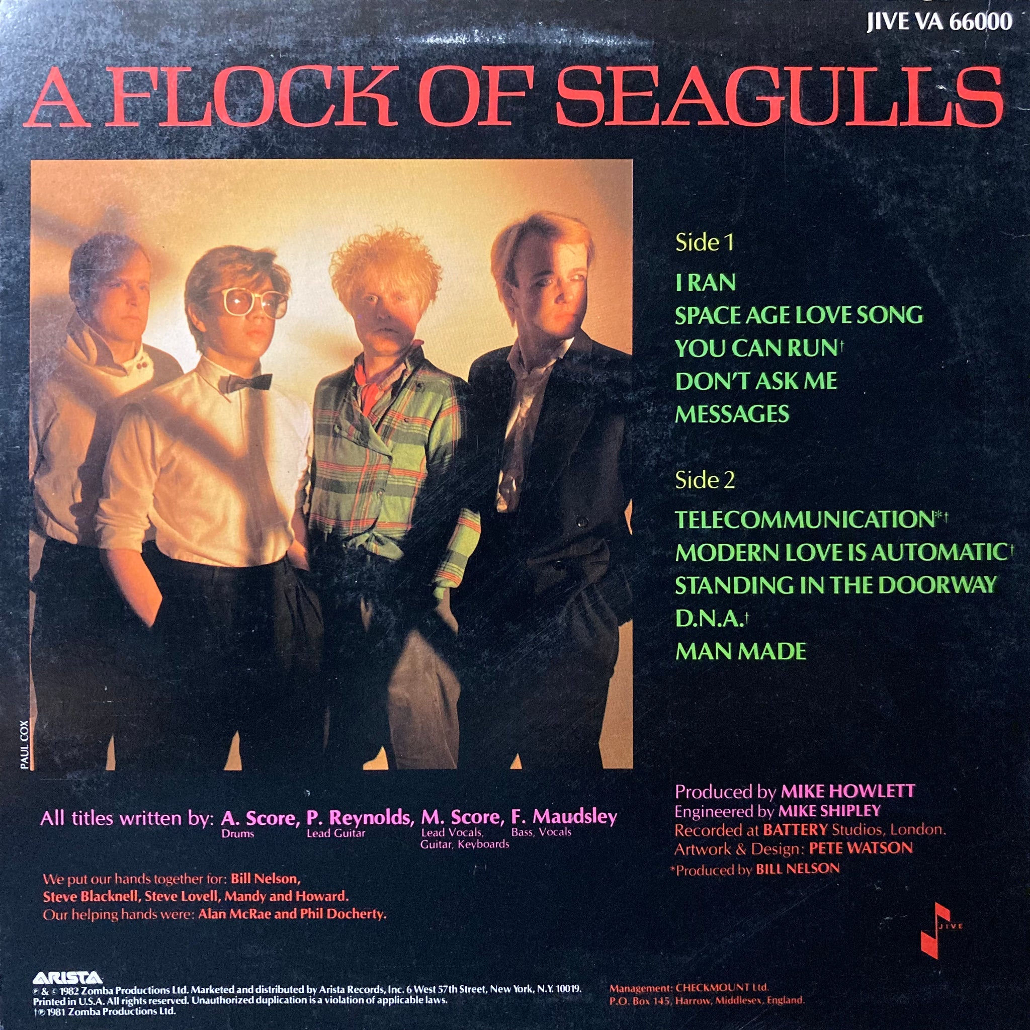 A Flock Of Seagulls - A Flock Of Seagulls