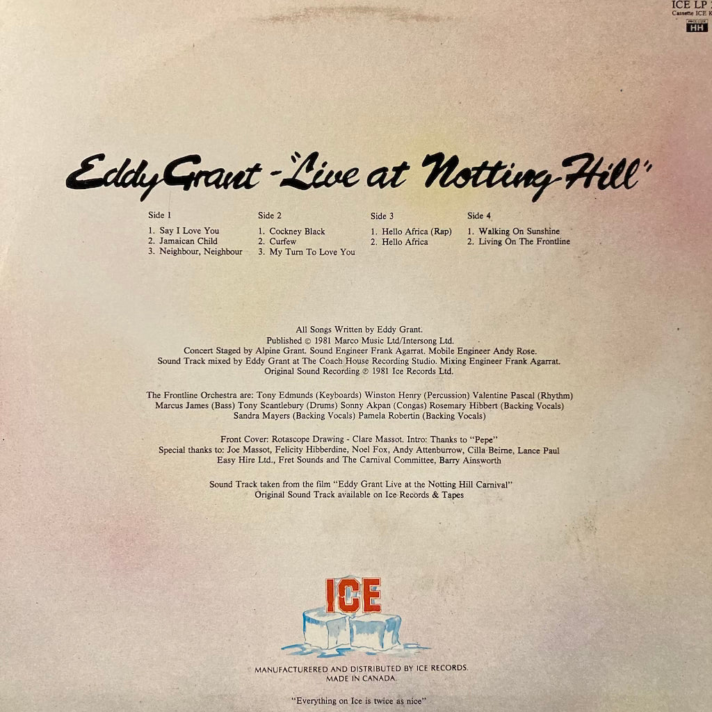 Eddy Grant - Live at Notthing Hill