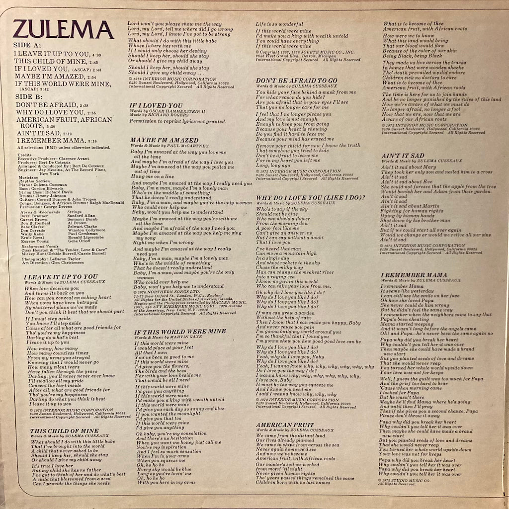 Zulema - Zulema