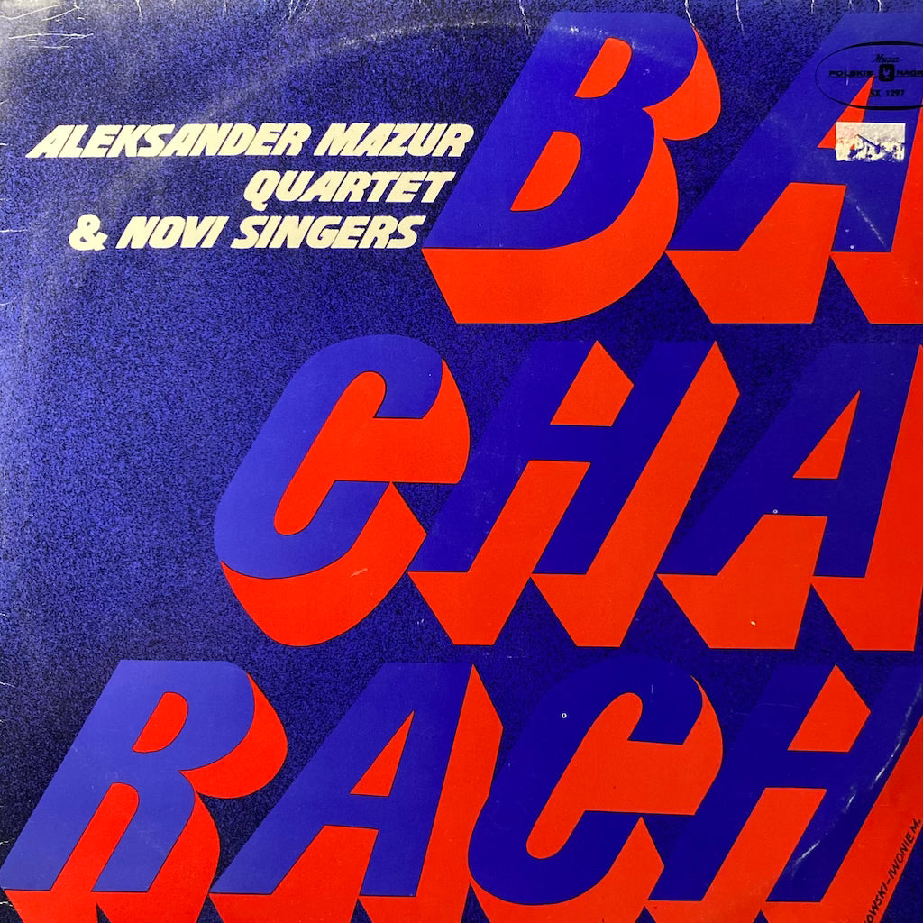 Aleksander Mazur Quartet - Aleksander Mazur Quartet & Novi Singers