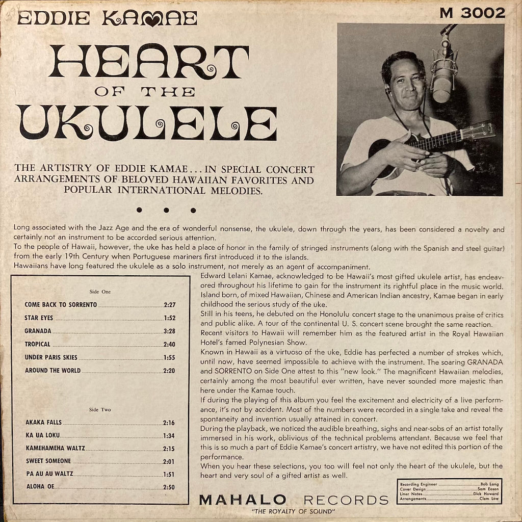 Eddie Kamae - Heart of The Ukelele
