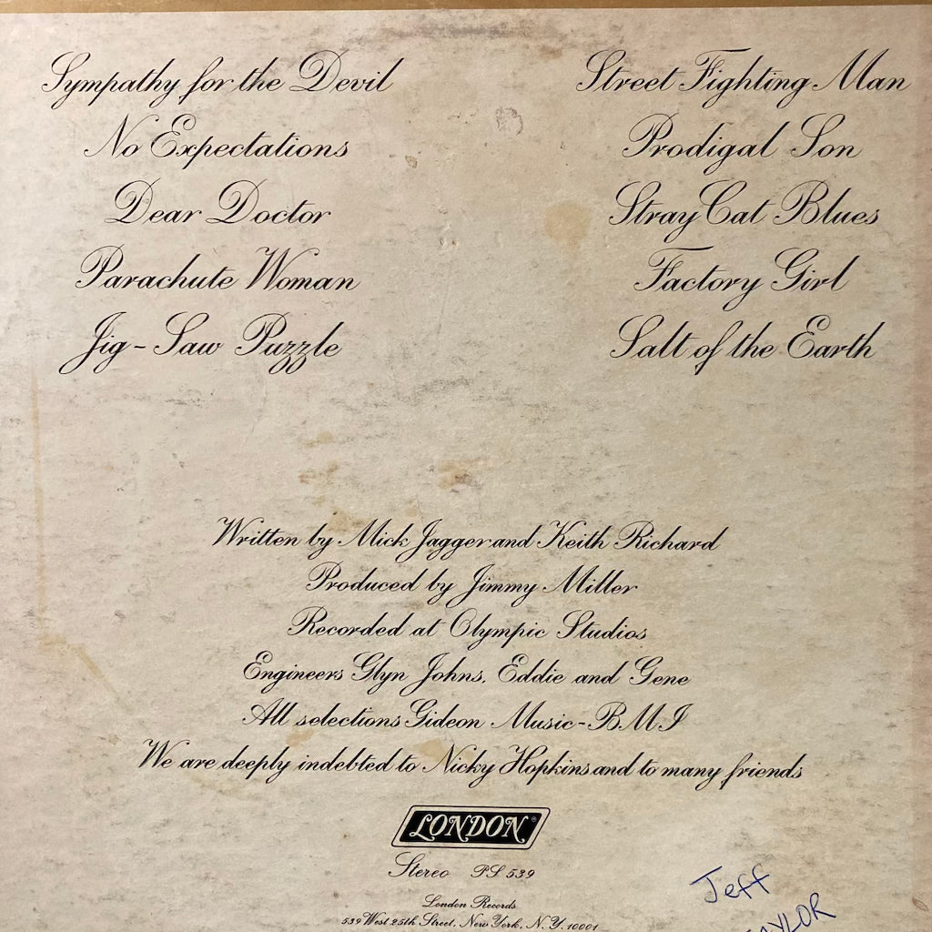 The Rolling Stones - Beggars Banquet