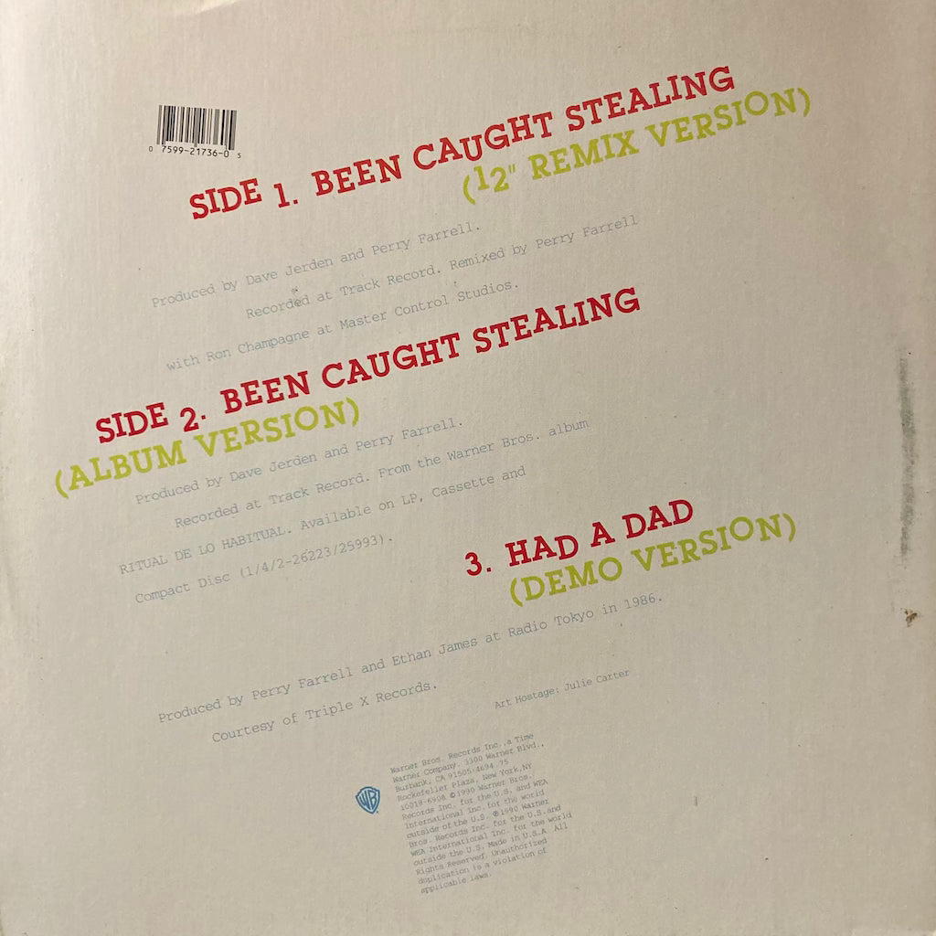 Jane's Addiction - Been Caught Stealing