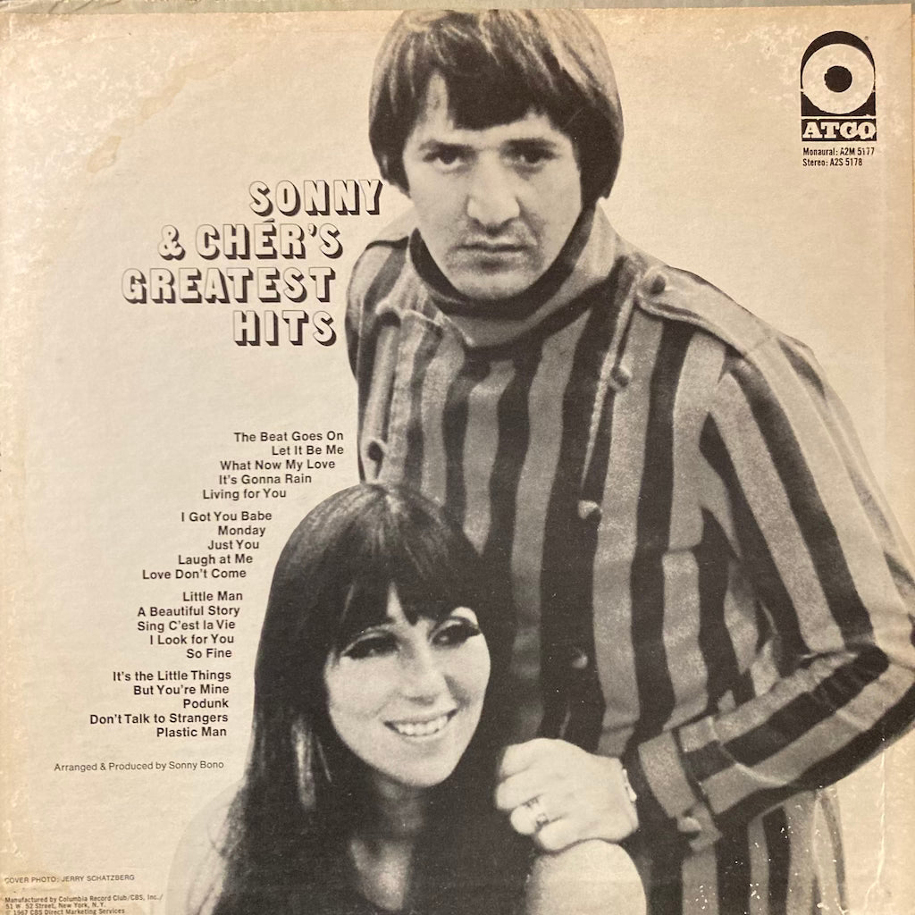 Sonny Bono & Cher Bono - Sonny & Cher Greatest Hits