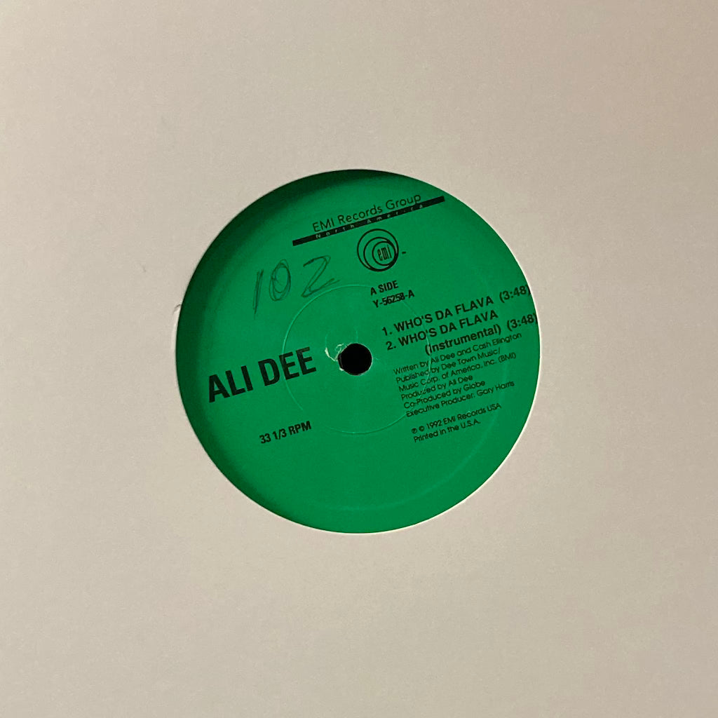 Ali Dee - Bring It On/Who's Da Flava 12"