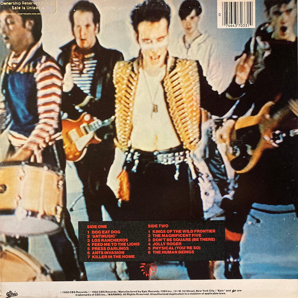 Adam and The Ants - Kings Of The Wild Frontier