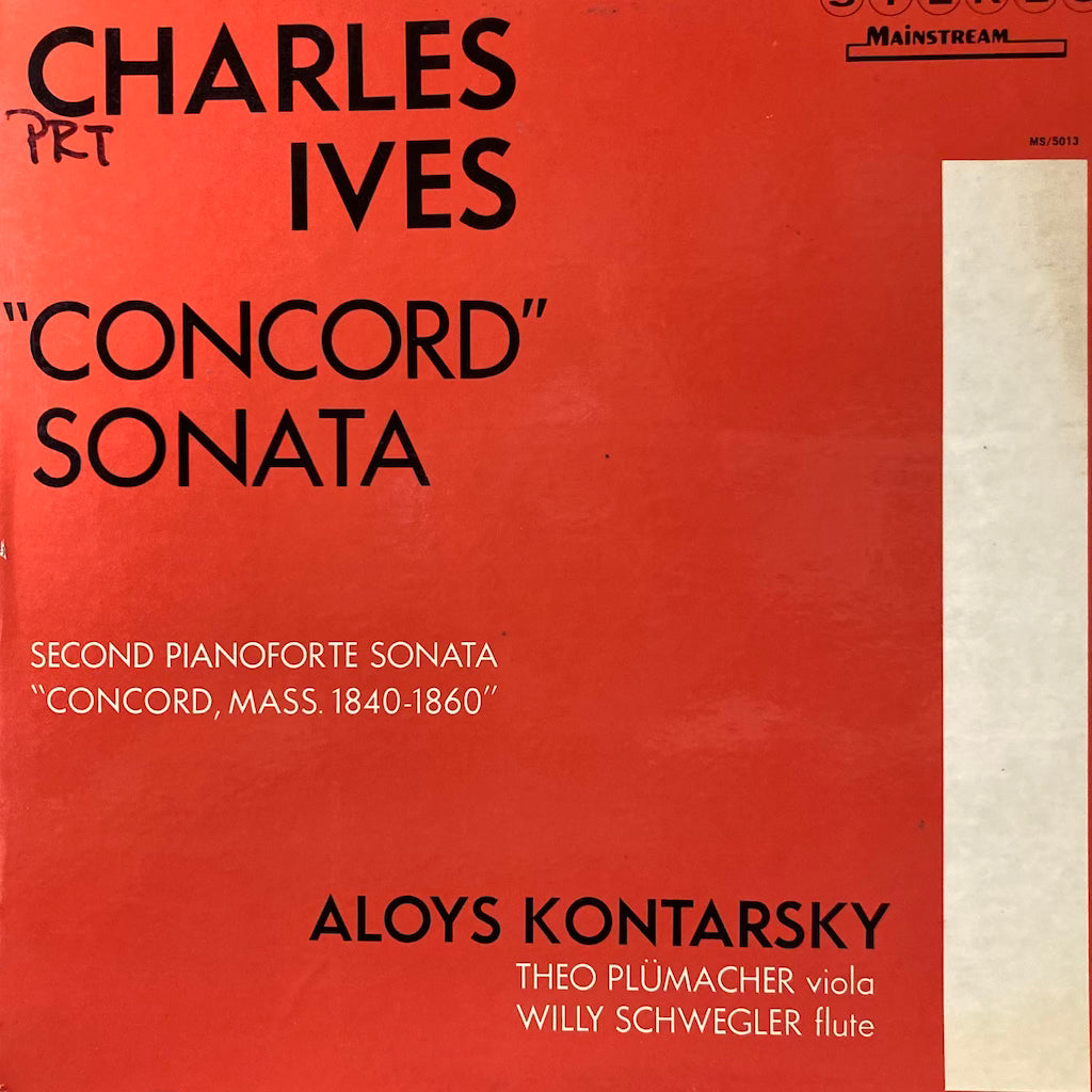 Charles Ives - "Concord" Sonata