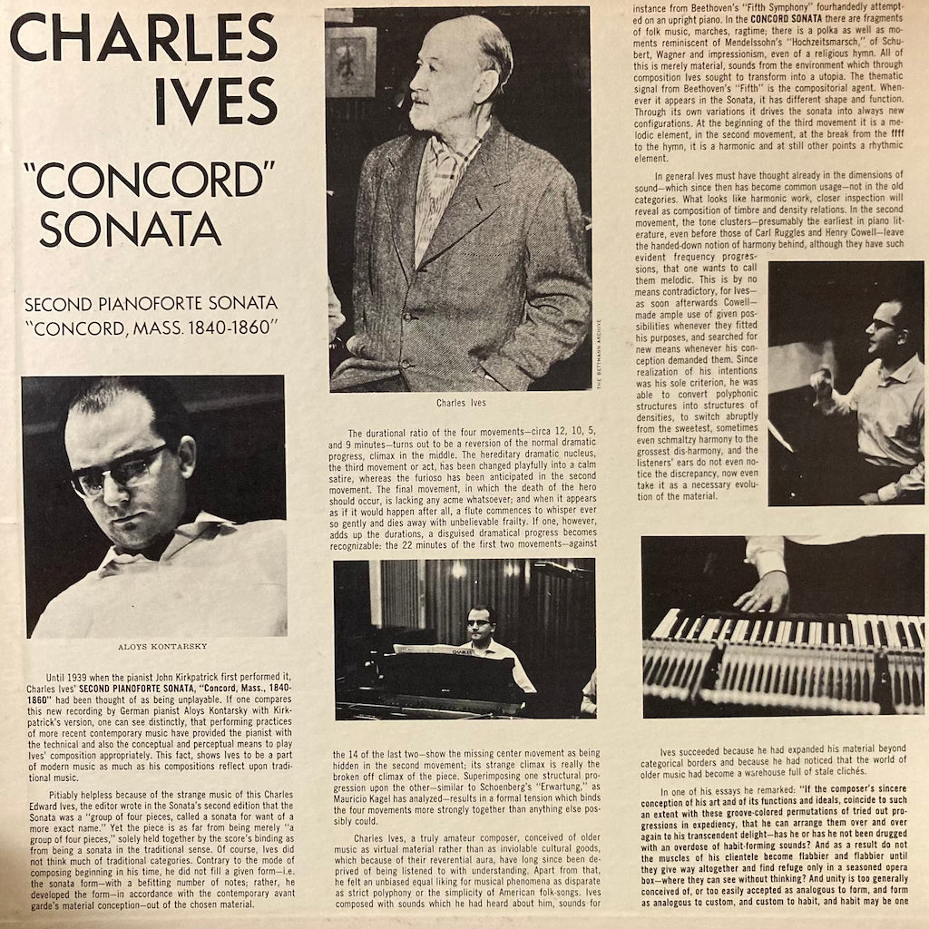 Charles Ives - "Concord" Sonata