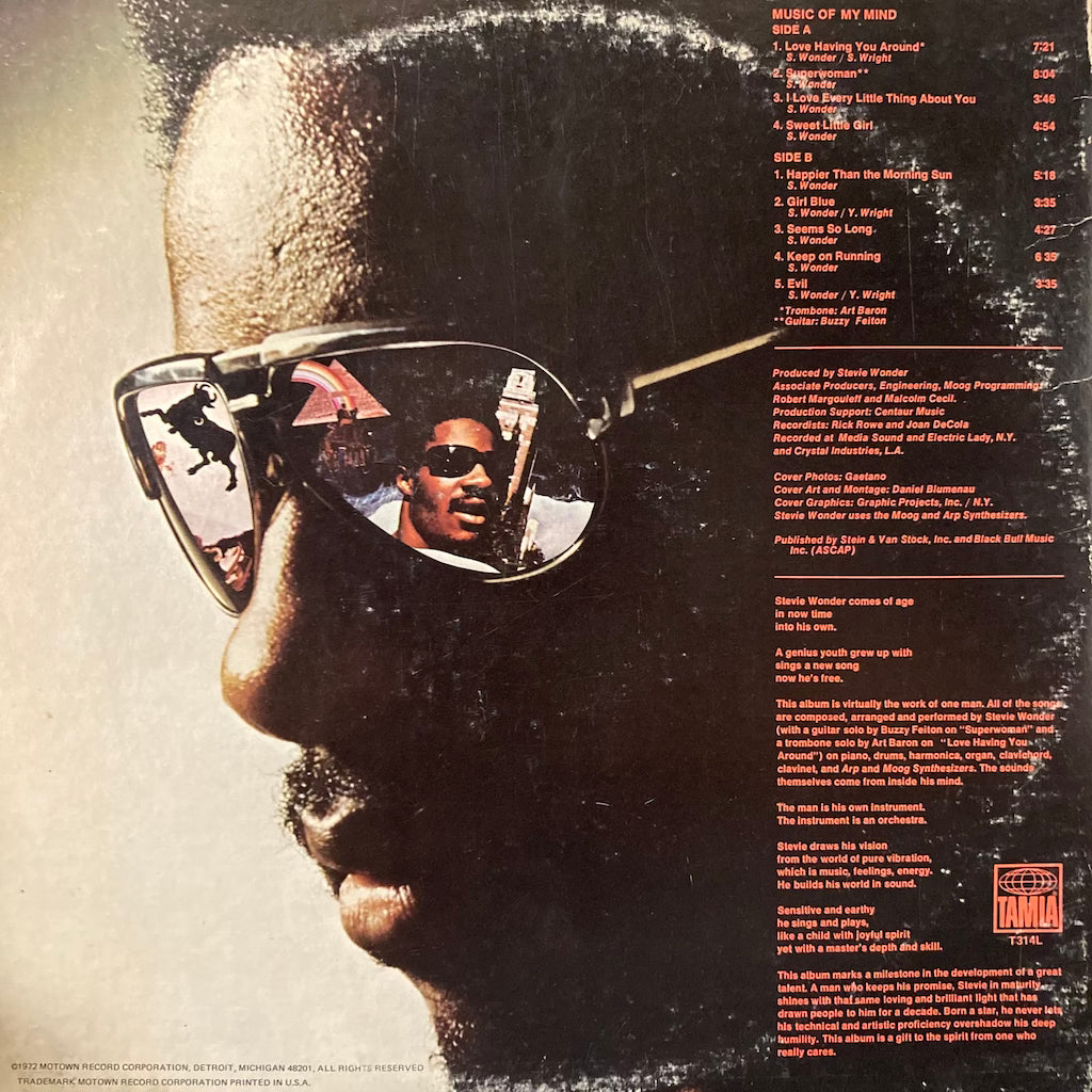 Stevie Wonder - Music Of My Mind