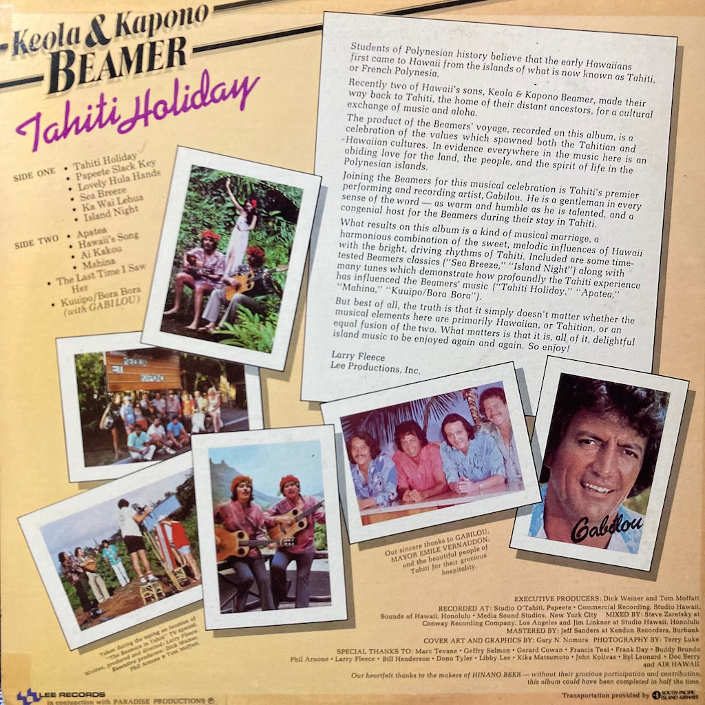 Keola & Kapono Beamer - Tahiti Holiday