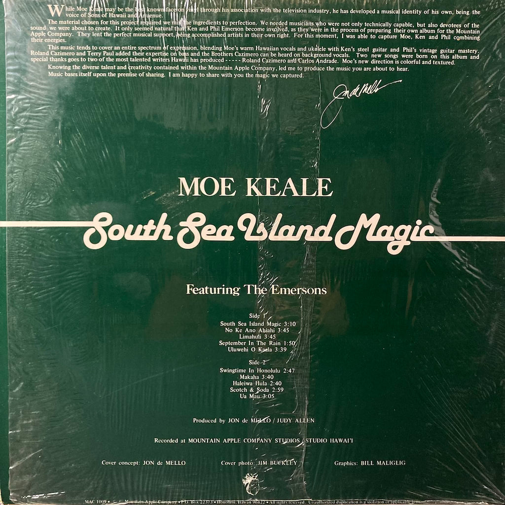 Moe Keale - South Sea Island Magic