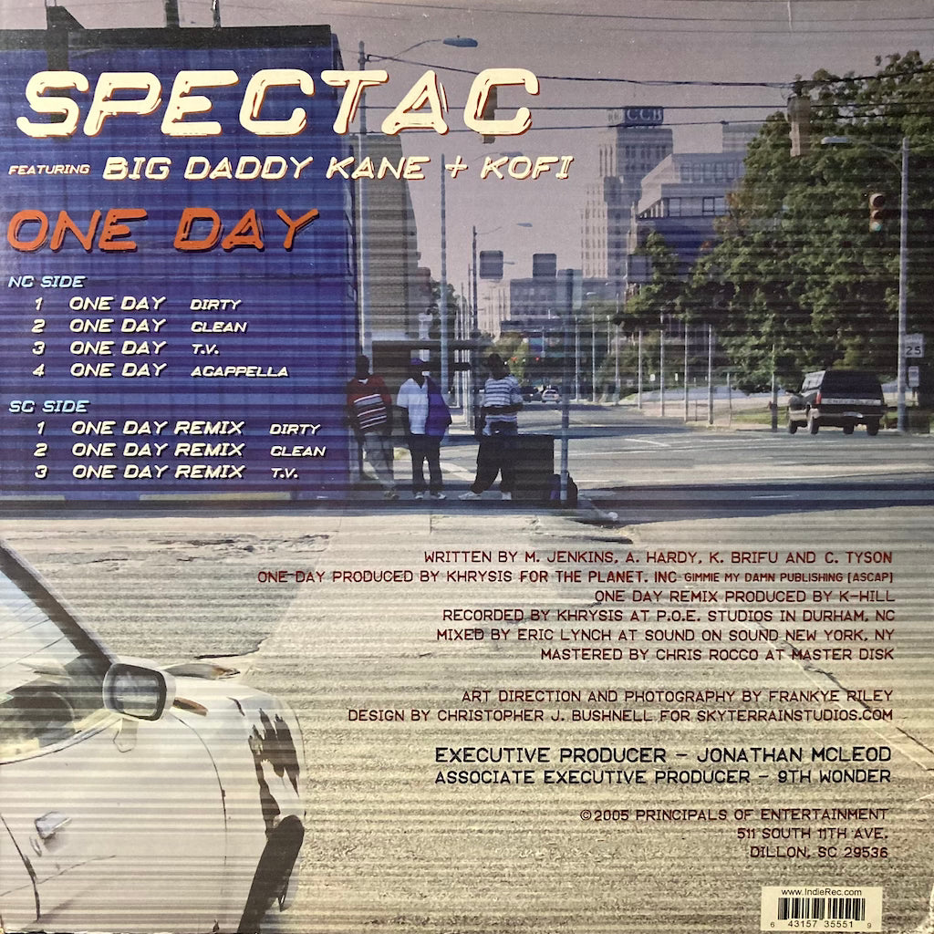 Spectac ft. Big Dayy Kane & Kofi - One Day [2 X 12"]