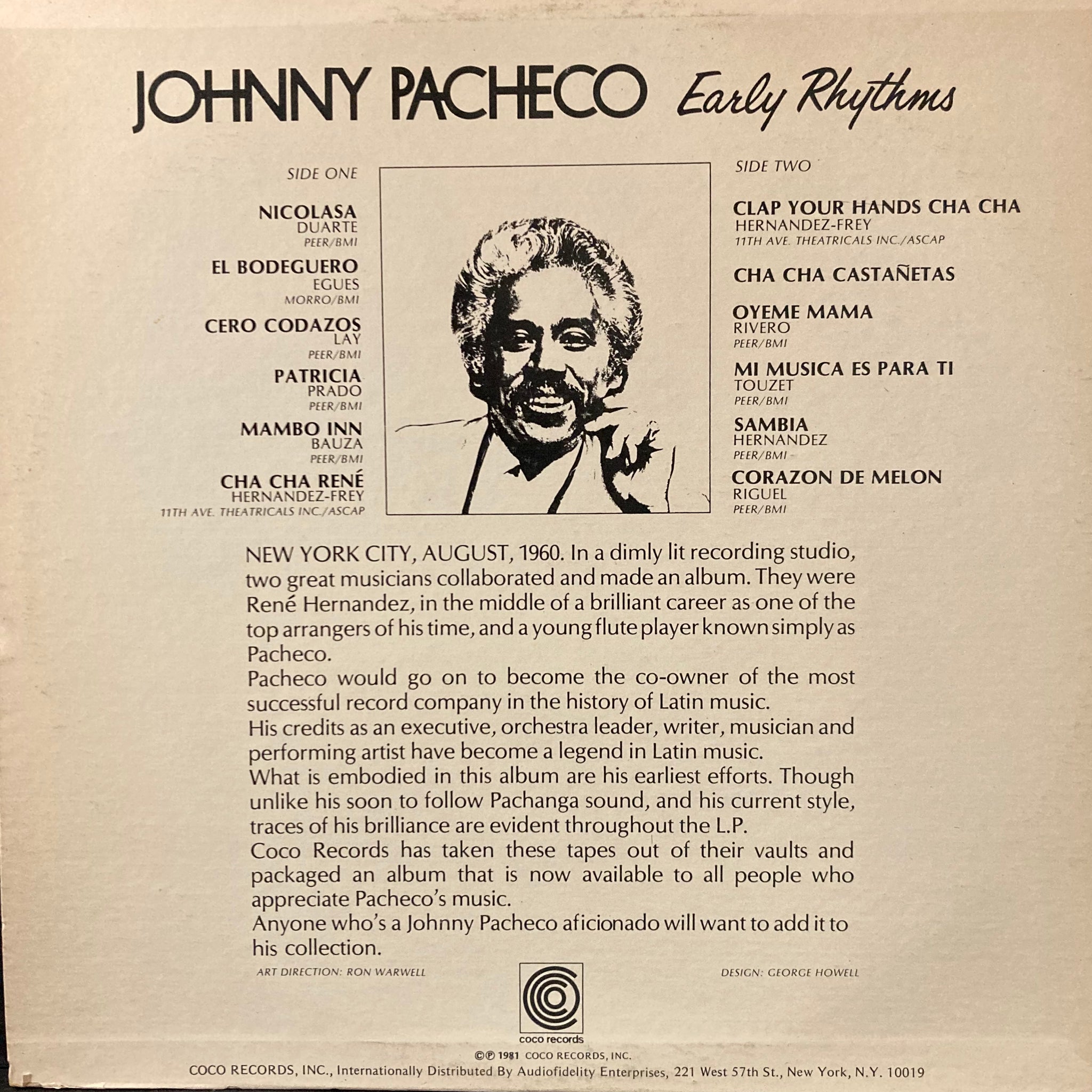 Johnny Pacheco - Early Rhythms