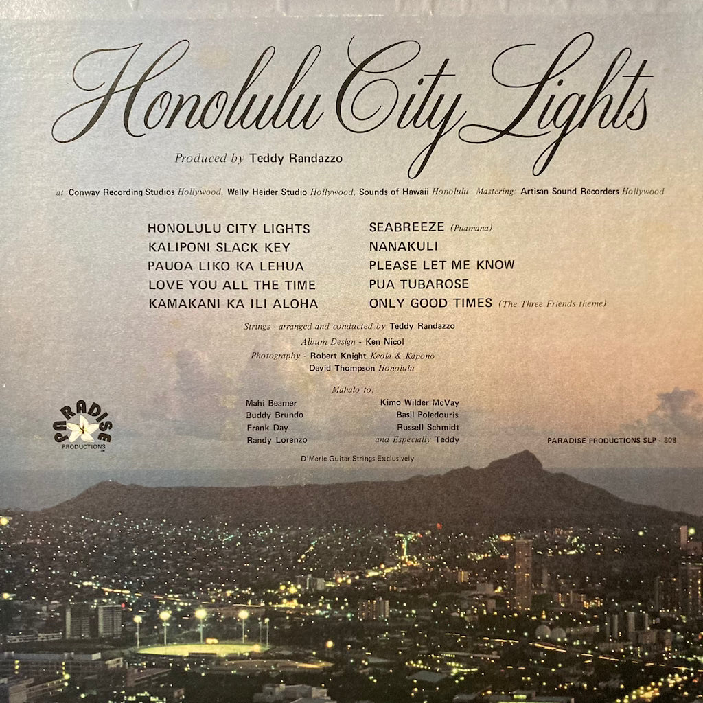 Keola & Kapono Beamer - Honolulu City Lights