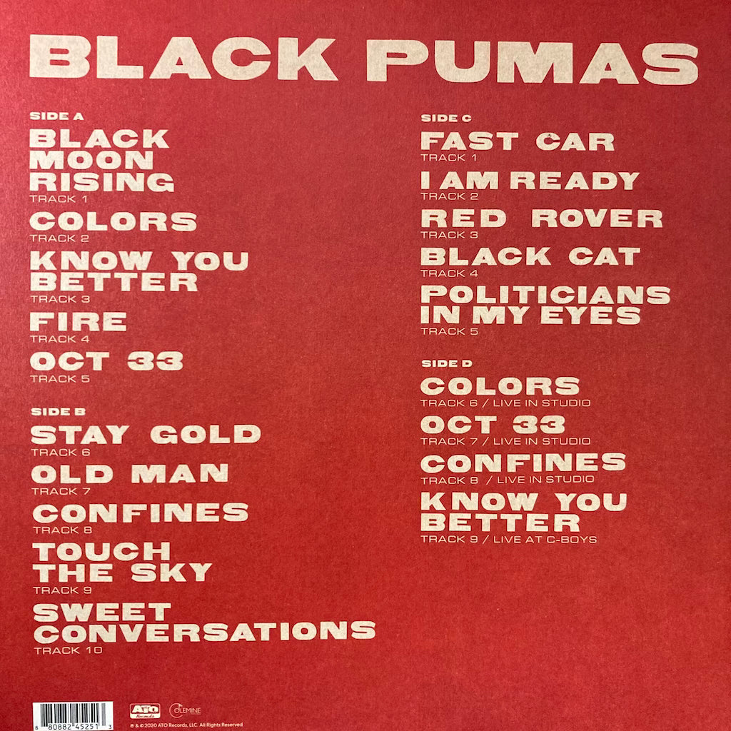 Black Pumas - Black Pumas Deluxe Edition