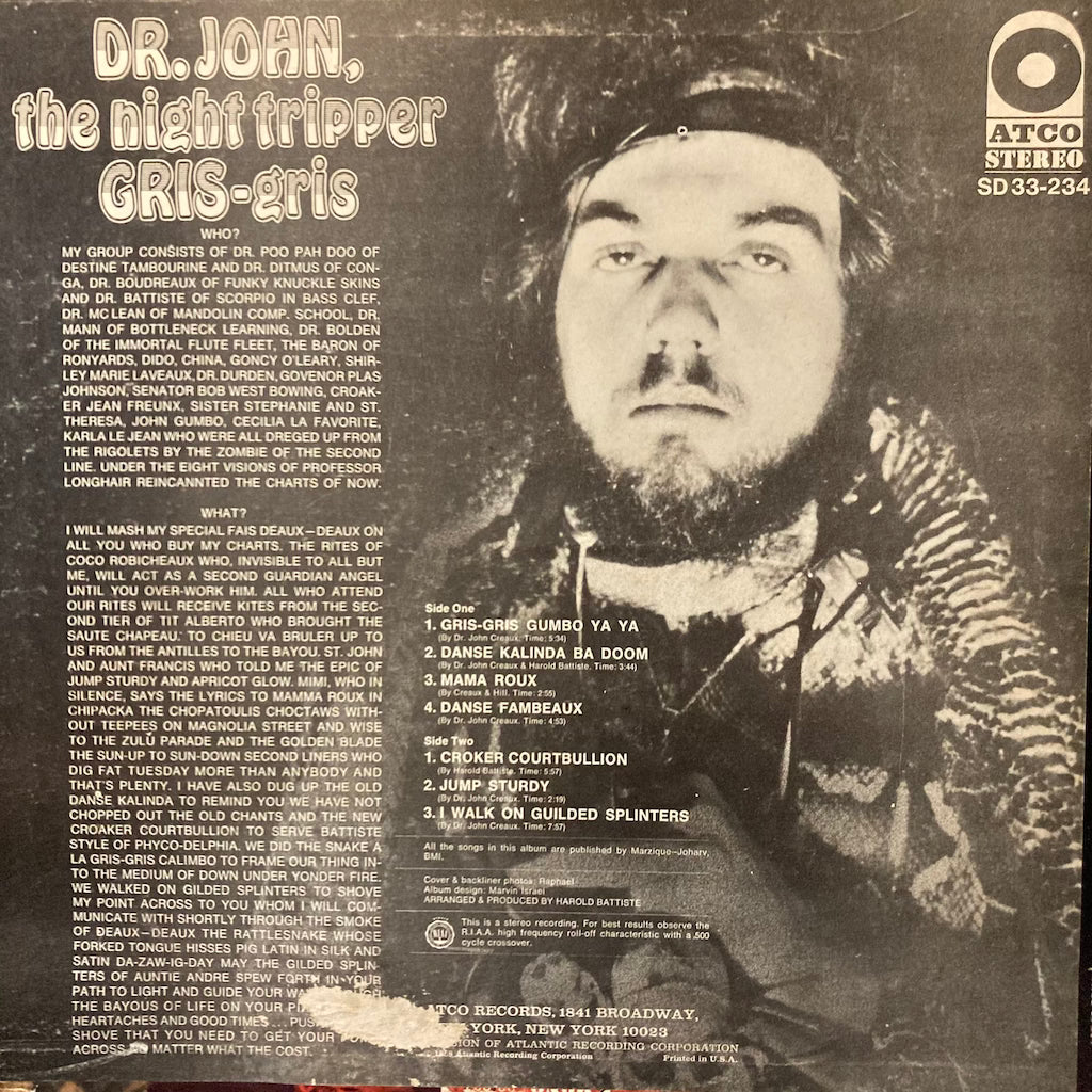 Dr. John - The Night Tripper GRIS-gris