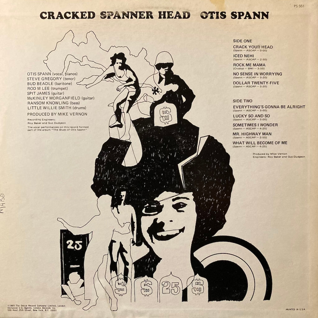 Otis Spann - Cracked Spanner Head