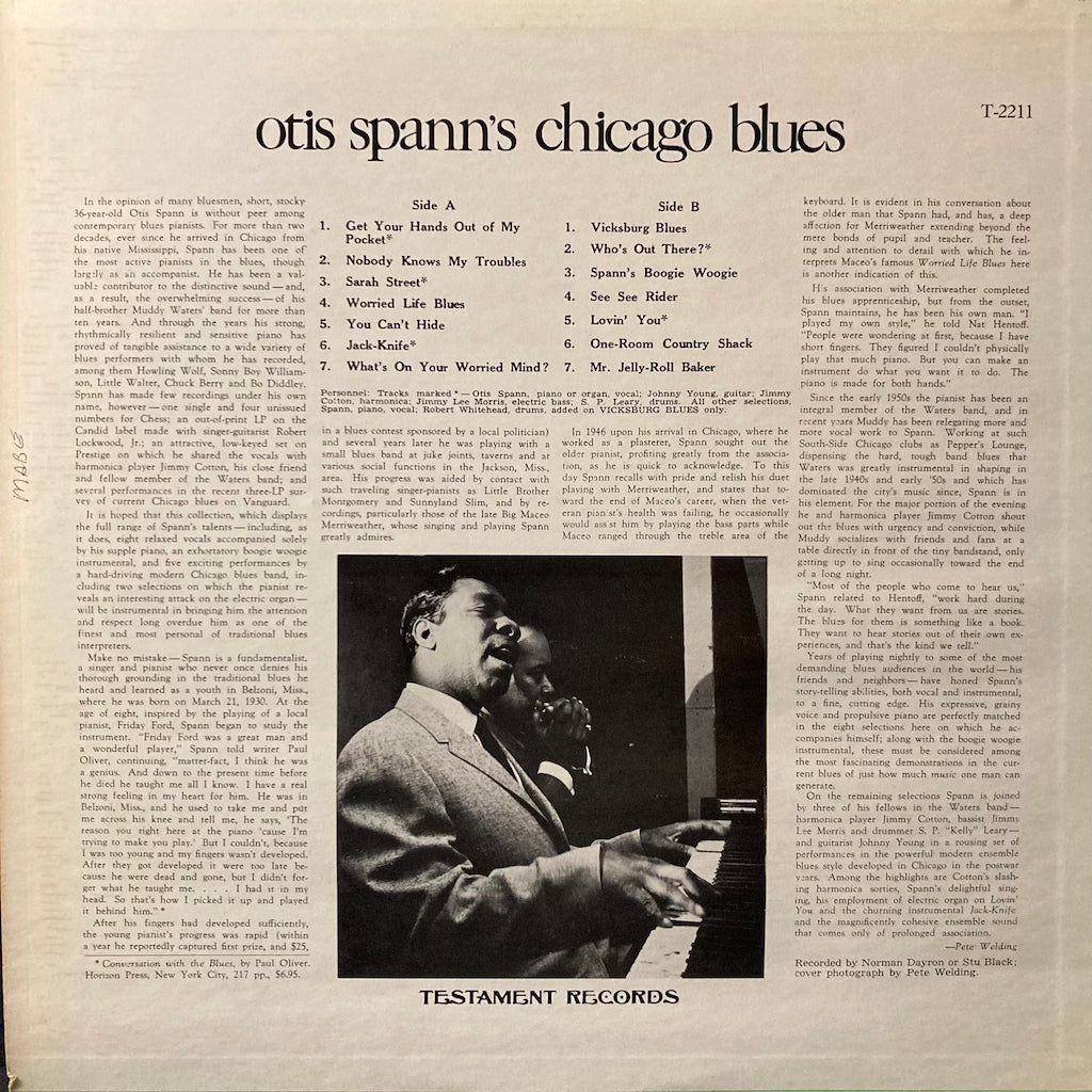 Otis Spann - Otis Spann's Chicago Blues