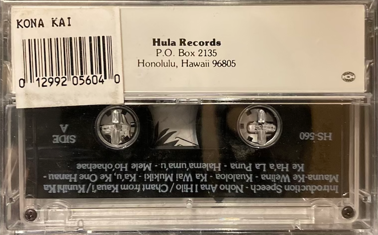 Edith Kanaka'ole – Ha'aku'i Pele i Hawai'i! [Sealed, Cassette]