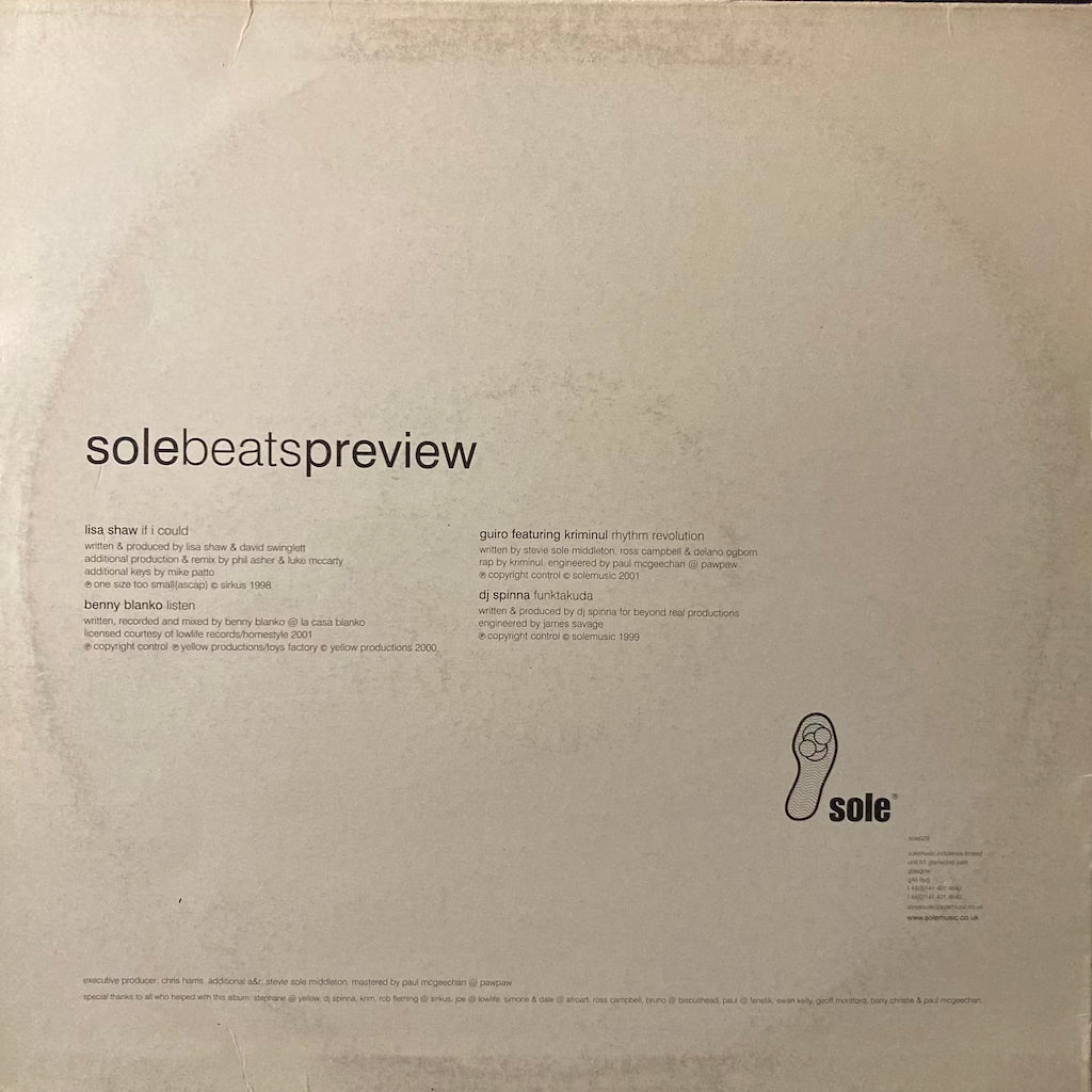 V/A - Sole Beats Preview