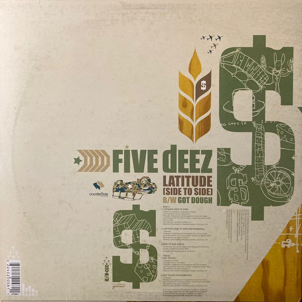 Five Deez - Latitude/Got Dough 12"