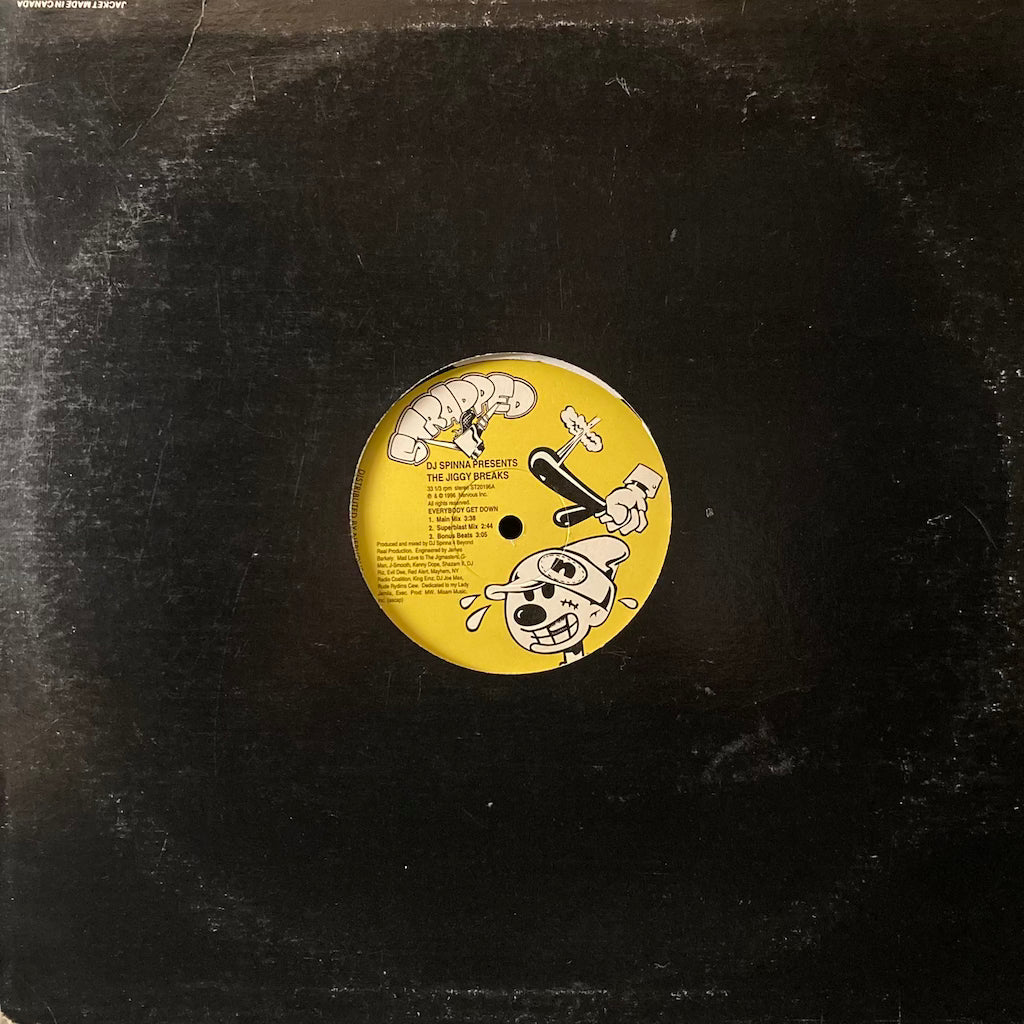 DJ Spinna Presents The Jiggy Breaks - Everybody Get Down/Everybody Get Up 12"