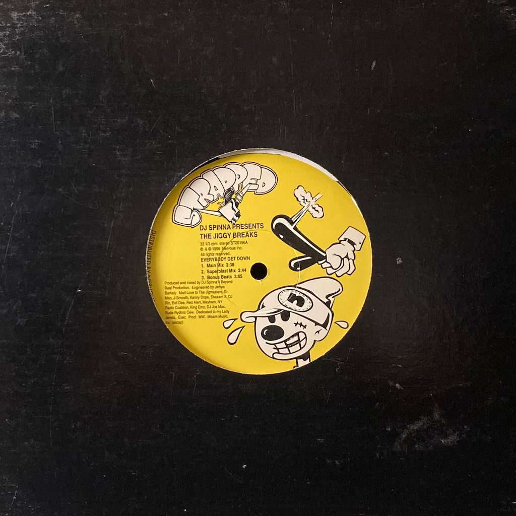 DJ Spinna Presents The Jiggy Breaks - Everybody Get Down/Everybody Get Up 12"