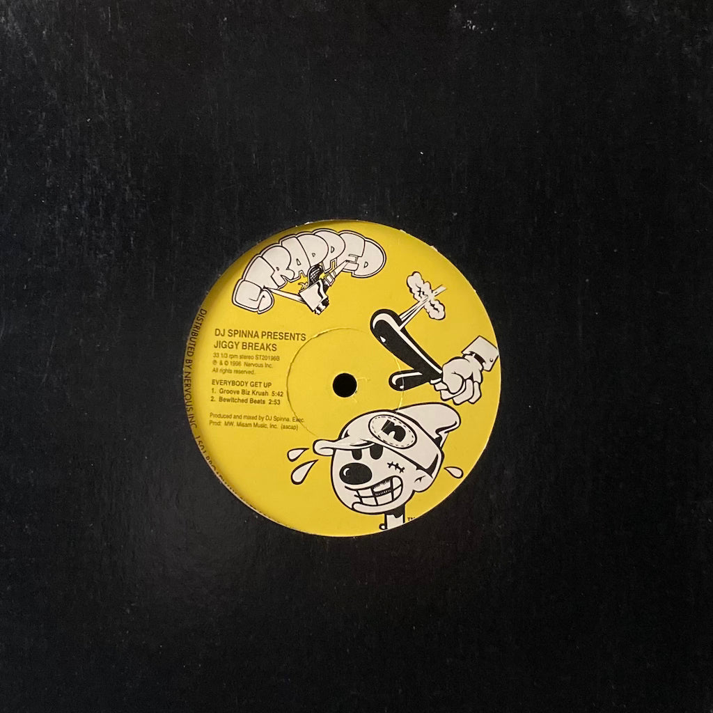 DJ Spinna Presents The Jiggy Breaks - Everybody Get Down/Everybody Get Up 12"