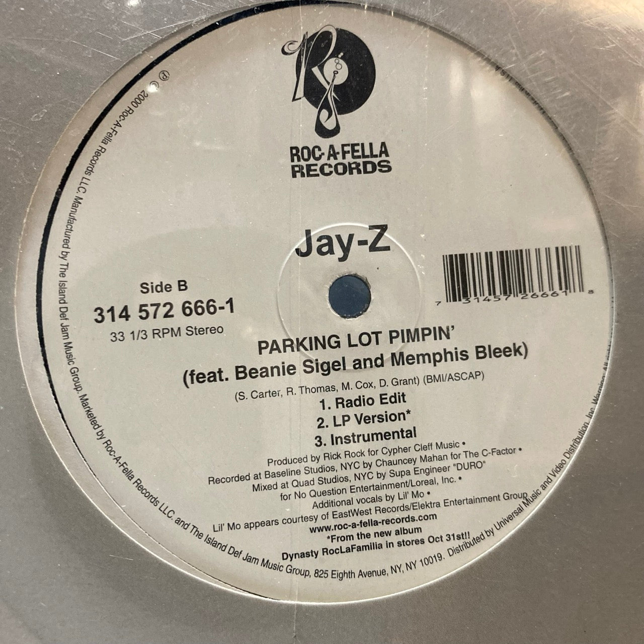 Jay-Z - I Just Wanna Love U [Sealed, 12"]