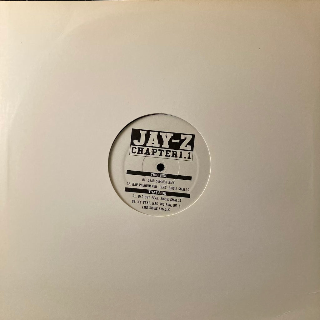 Jay-Z - Chapter 1.1 12"