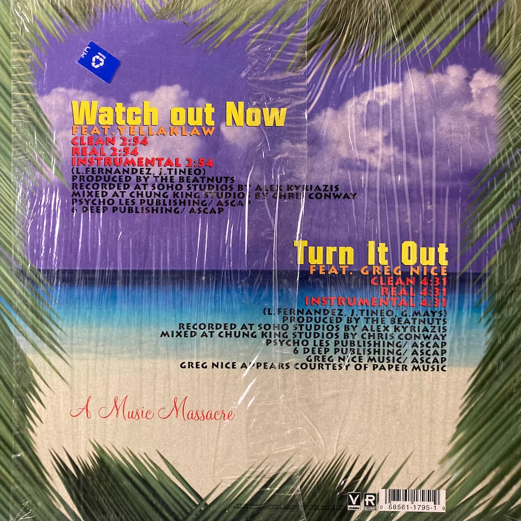 The Beatnuts - Watch Out Now/Turn It Out 12"
